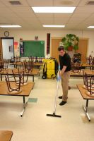 Classroom cleaning with NTC